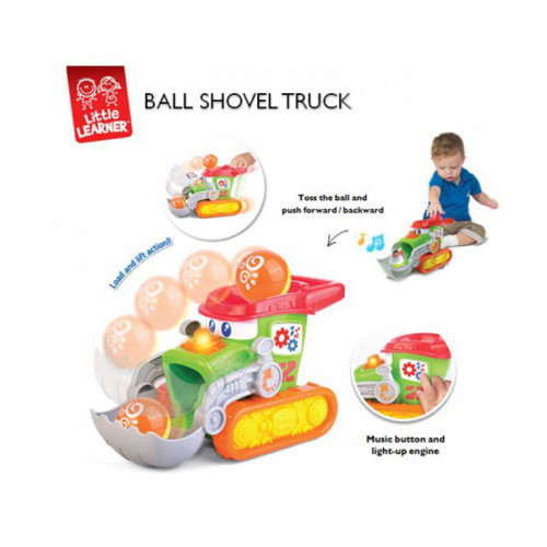 Hap-P-Kid Little Learner Ball Shovel Truck | 12 months+